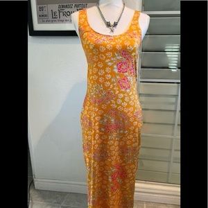 BNWT Novella Royale The Eddie Dress L Saffron Gardenia